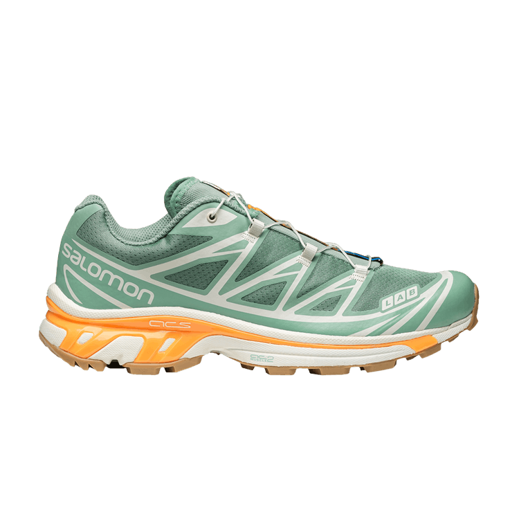Salomon XT-6 Granite Green Blazing Orange