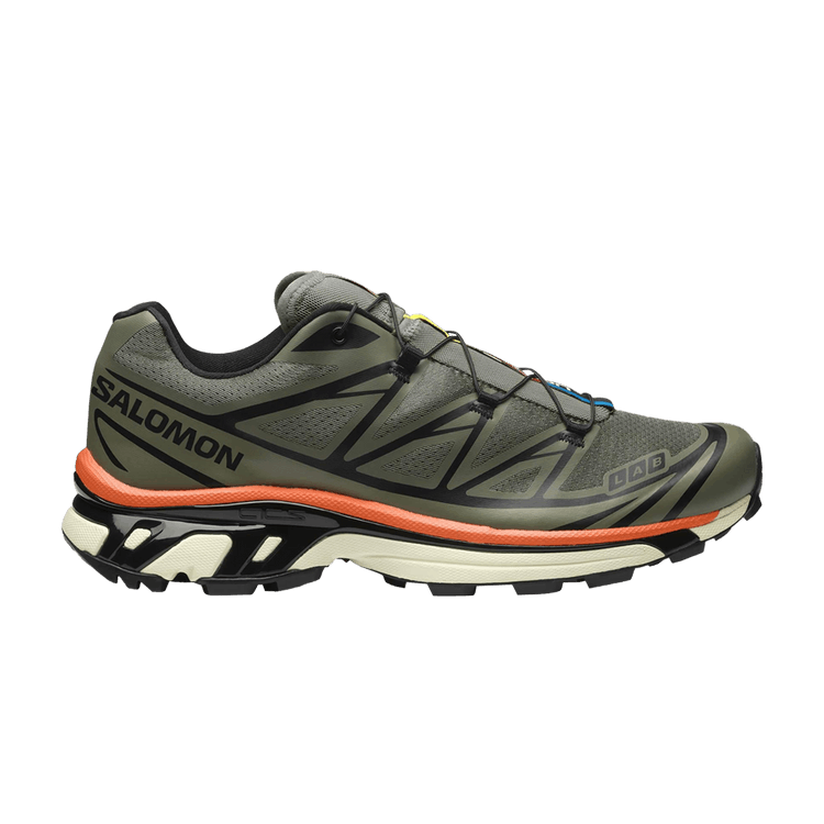 Salomon XT-6 Deep Lichen Green Marmalade