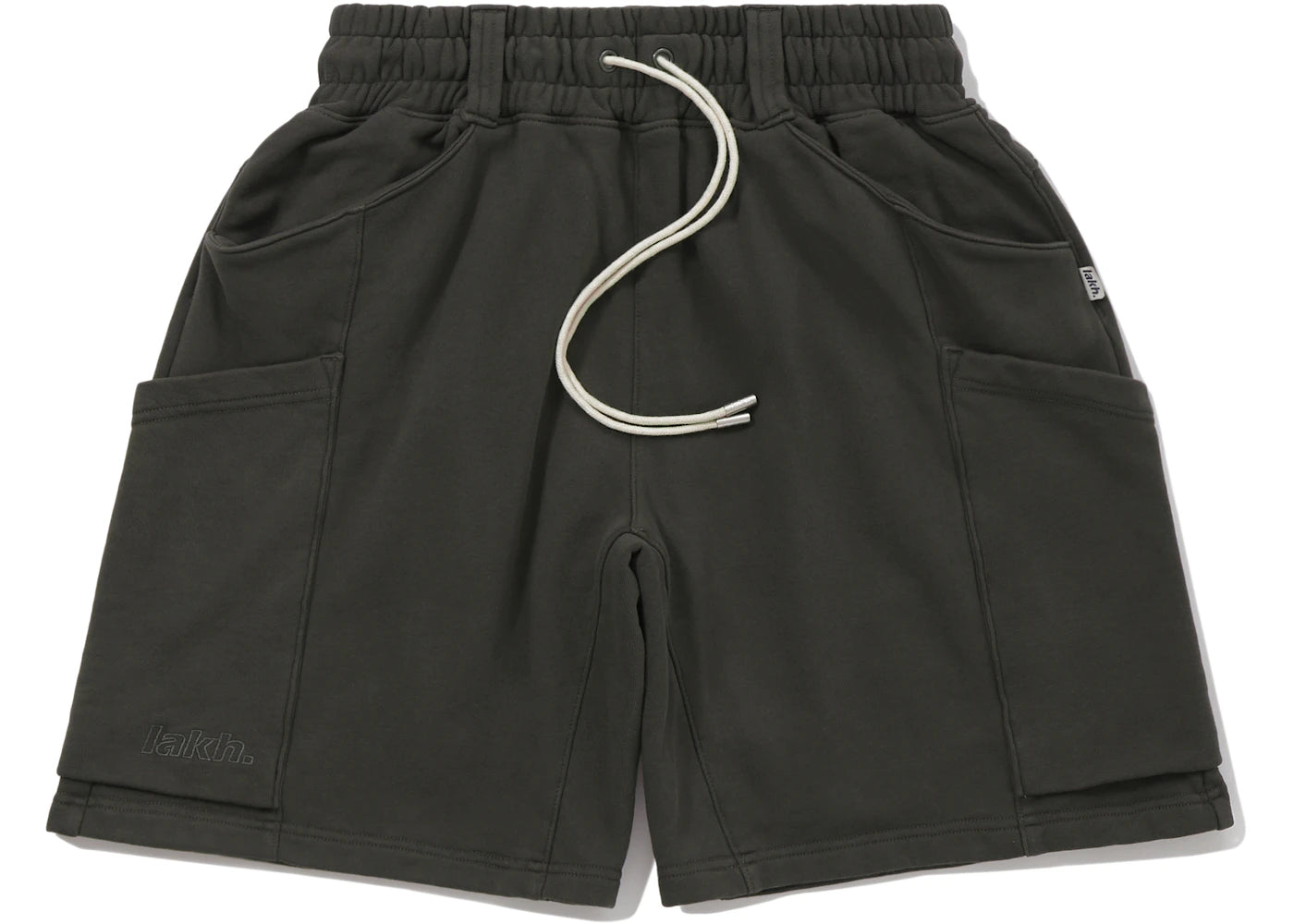 LAKH Knit 3.0 Deep Cargo Shorts Dark Grey