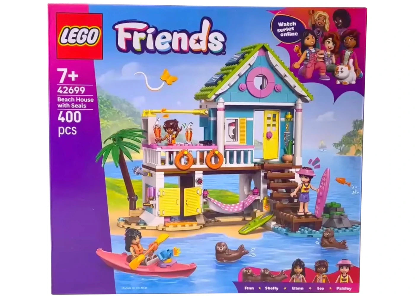 LEGO Friends Beach House with Seals Set 42699