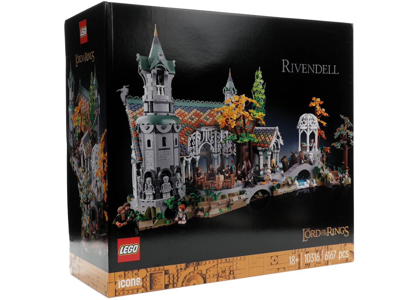 LEGO Icons The Lord of the Rings Rivendell Set 10316