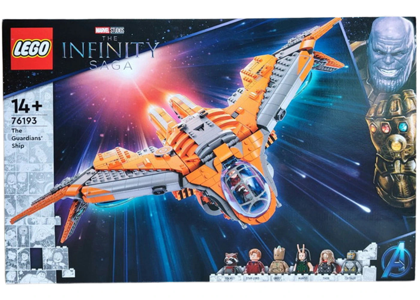 LEGO Marvel Infinity Saga The Guardians Ship Set 76193