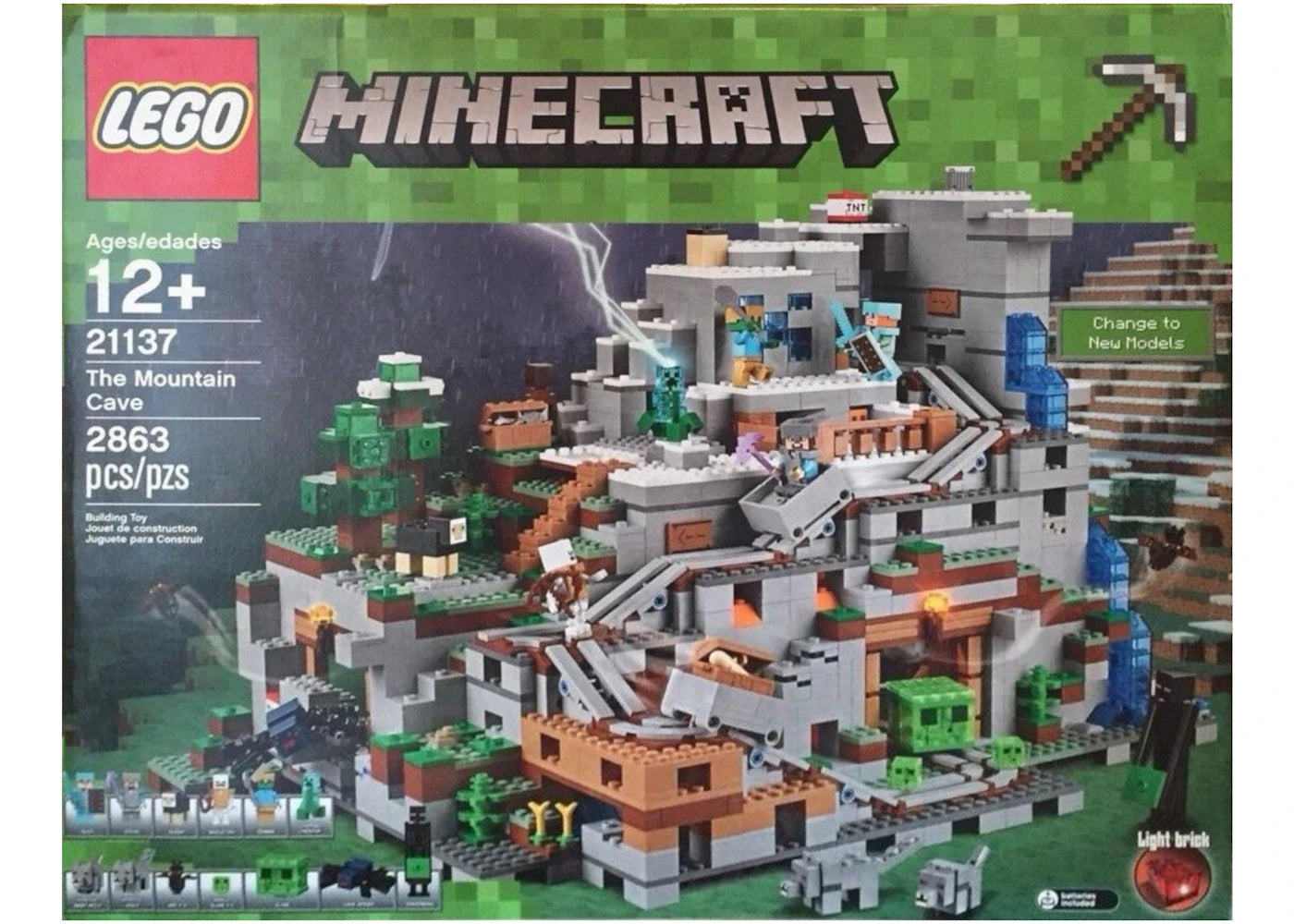 LEGO Minecraft The Mountain Cave Set 21137