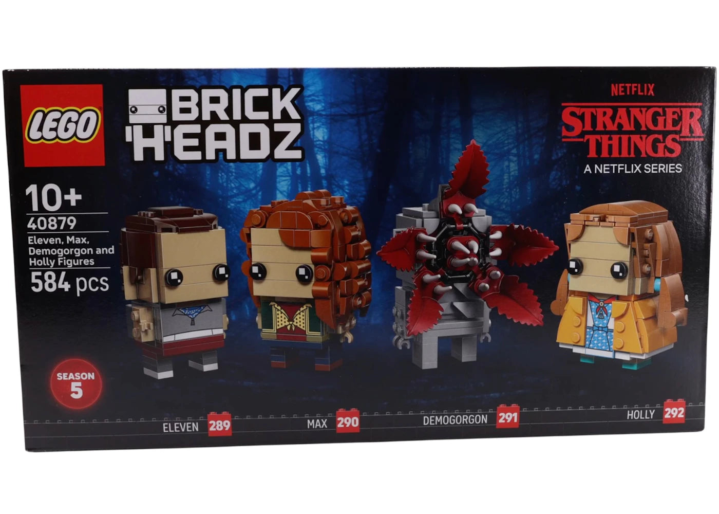 LEGO Netflix Stranger Things Eleven, Max, Demogorgon and Holly Figures Set 40879