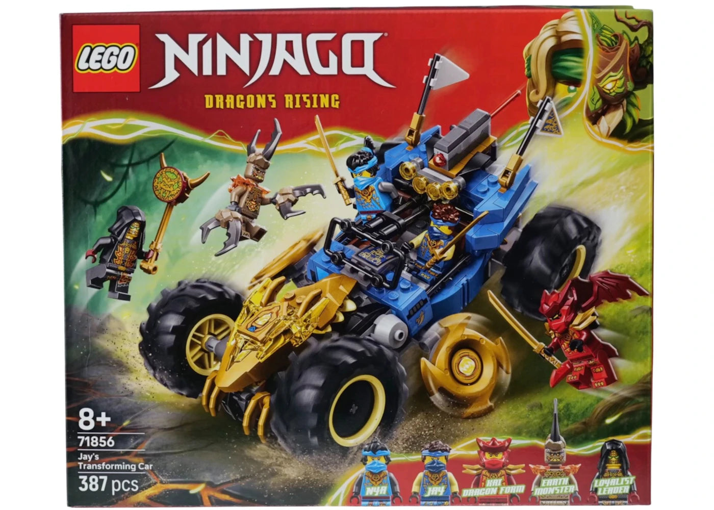 LEGO Ninjago Jay's Transforming Car Set 71856