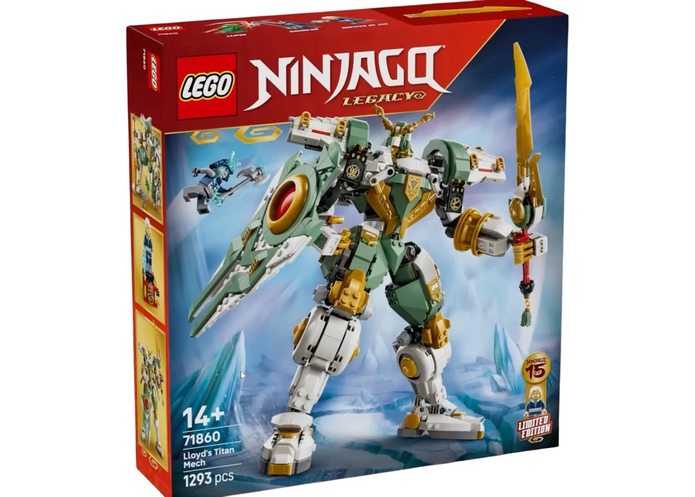 LEGO Ninjago Lloyd's Titan Mech 15th Anniversary Set 71860
