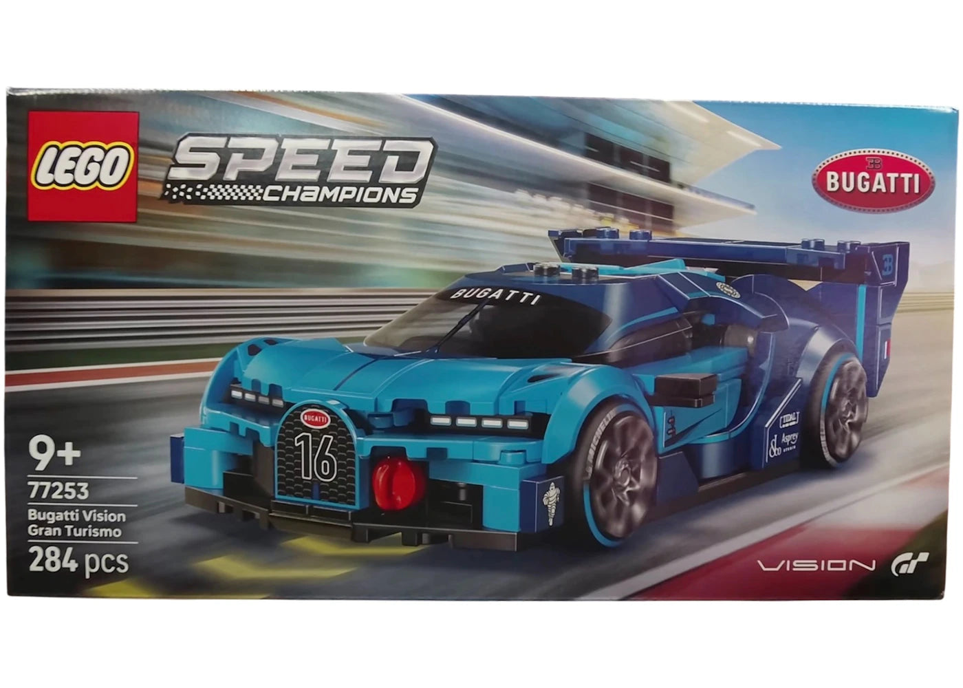 LEGO Speed Champions Bugatti Vision GT Hyper Sports Car Set 77253