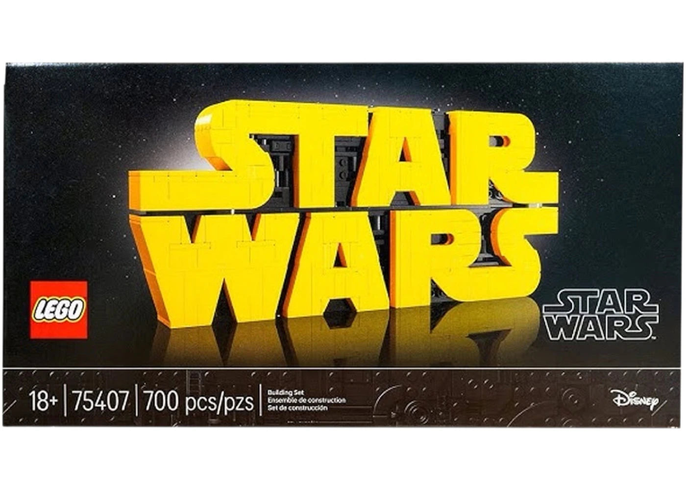 LEGO Star Wars Brick-Built Star Wars Logo Set 75407