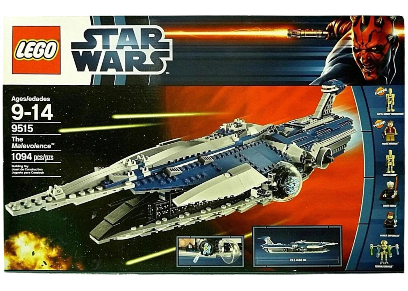LEGO Star Wars Malevolence Set 9515