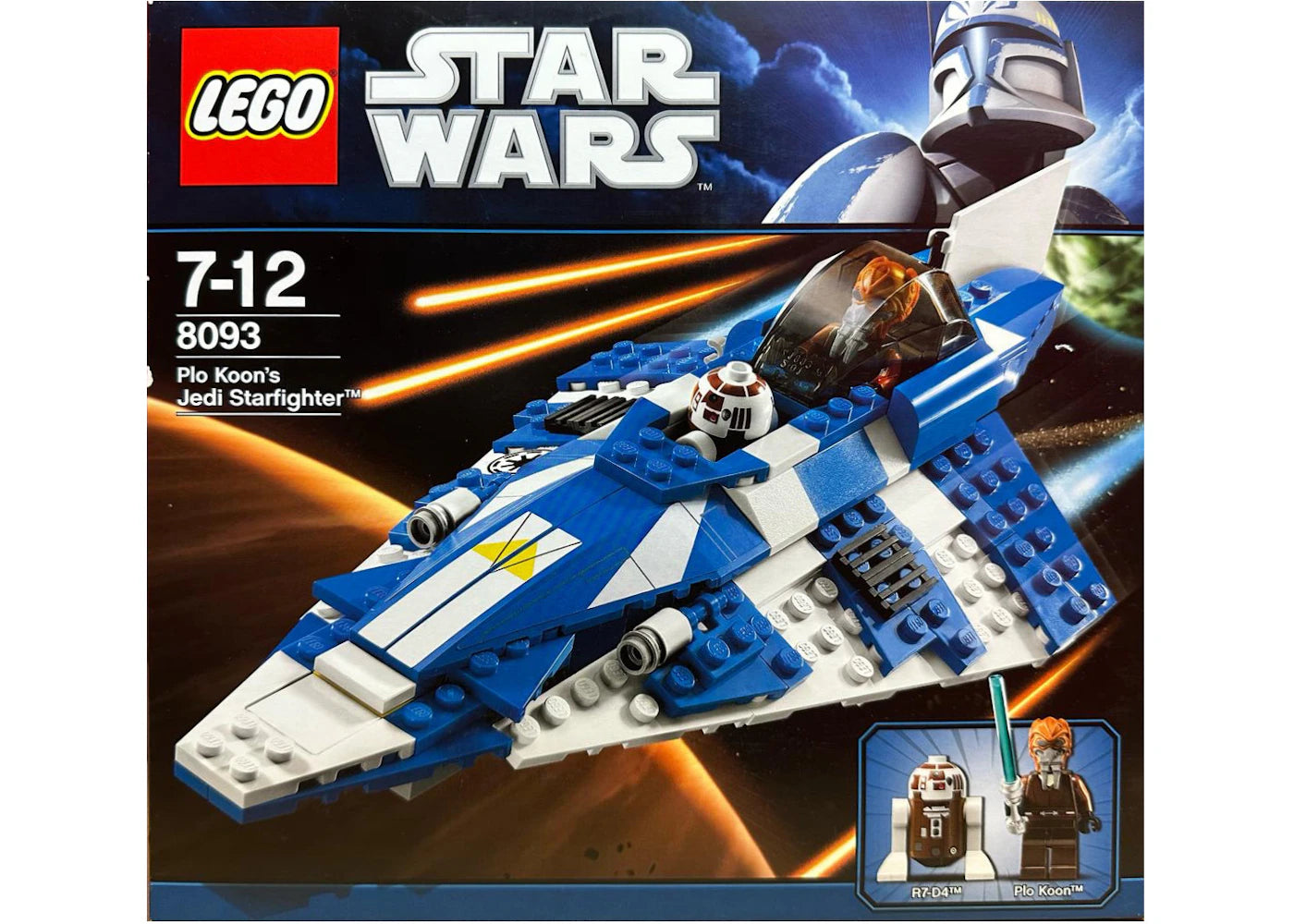 LEGO Star Wars Plo Koon's Jedi Starfighter Set 8093