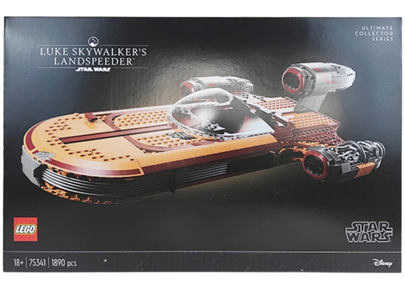 LEGO Star Wars Ultimate Collector Series Luke Skywalker's Landspeeder Set 75341