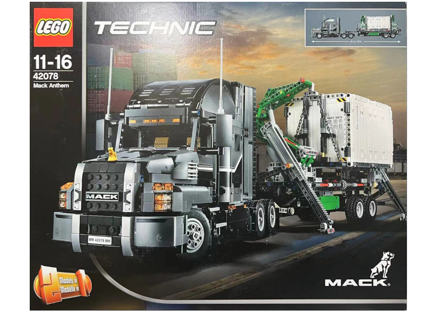 LEGO Technic Mack Anthem Set 42078
