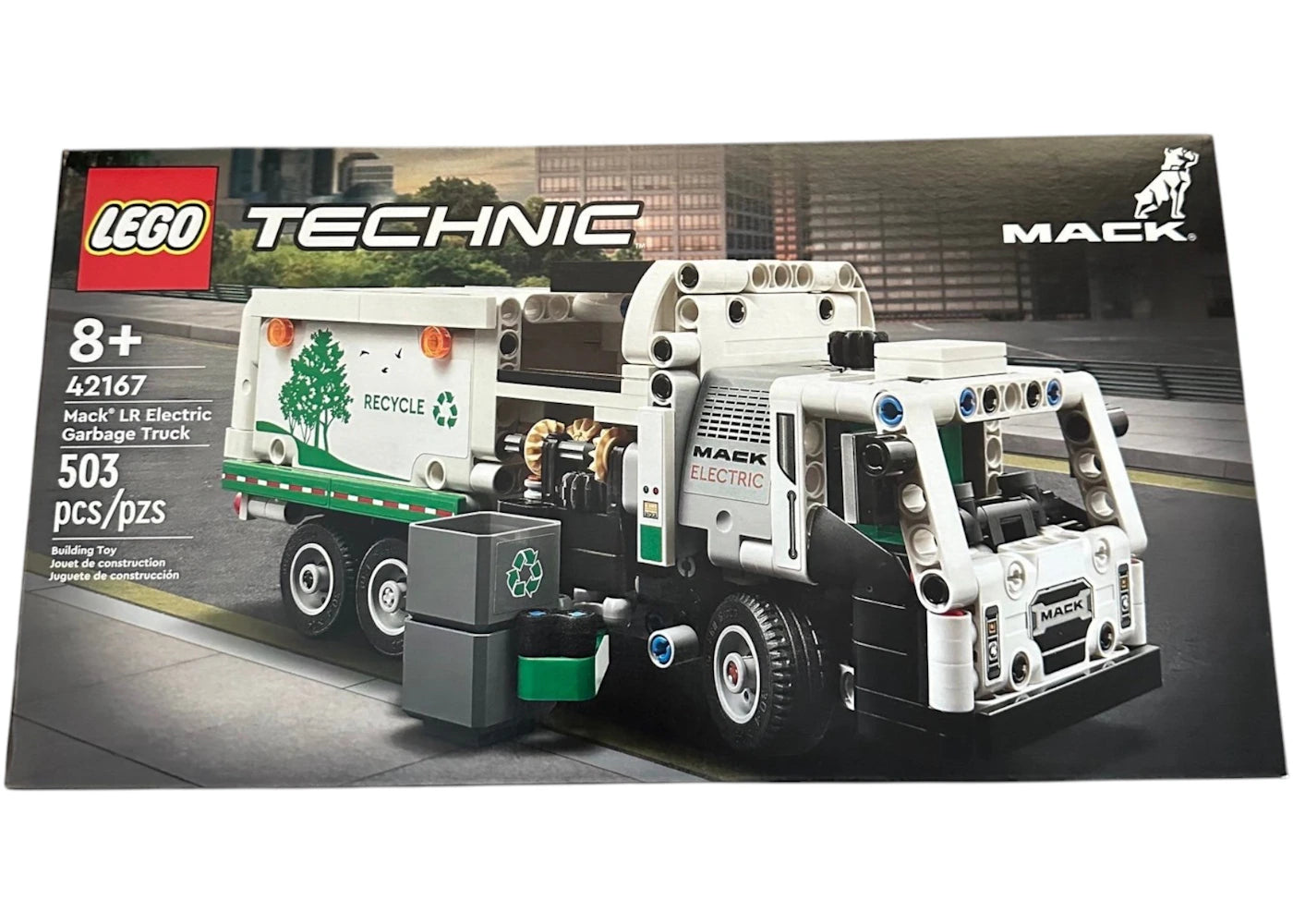 LEGO Technic Mack LR Electric Garbage Truck Set 42167