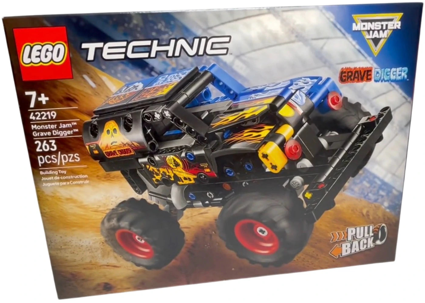 LEGO Technic Monster Jam Grave Digger Fire and Ice Set 42219