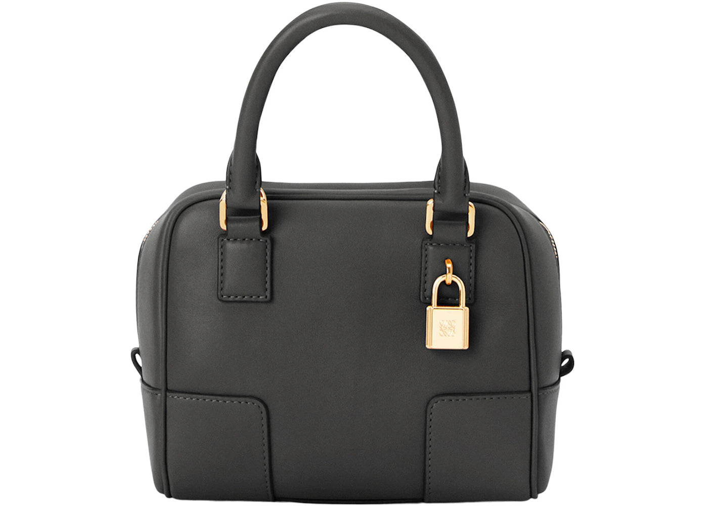 LOEWE Amazona 16 Square Top Handle Bag Black