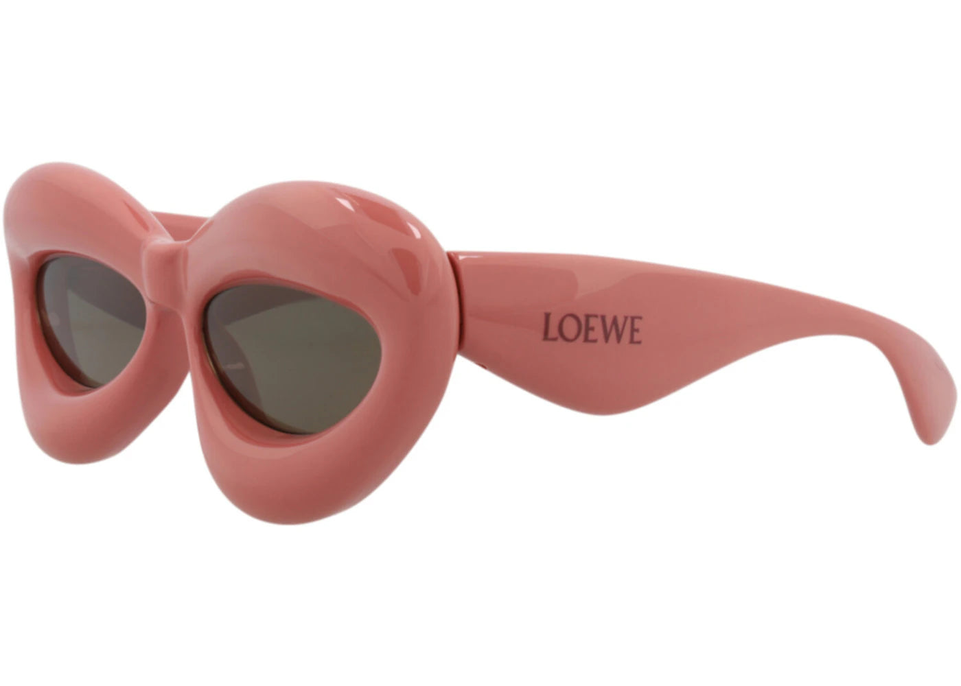 LOEWE Cat Eye Sunglasses Pink Pink Brown (LW40097I-55-72E)