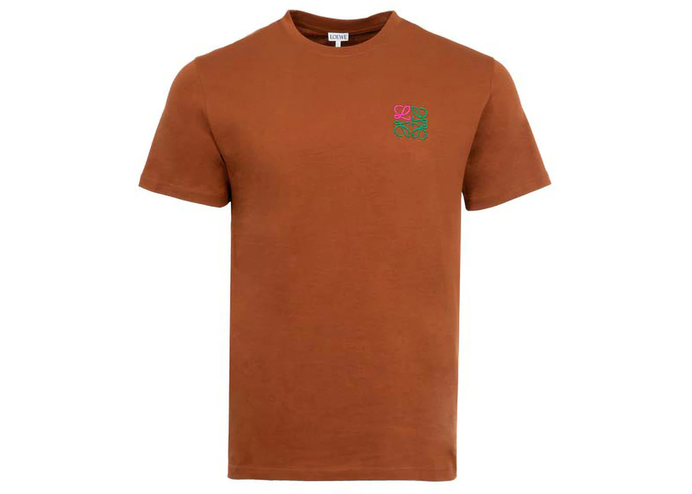 LOEWE Regular Fit Cotton T-Shirt Praline