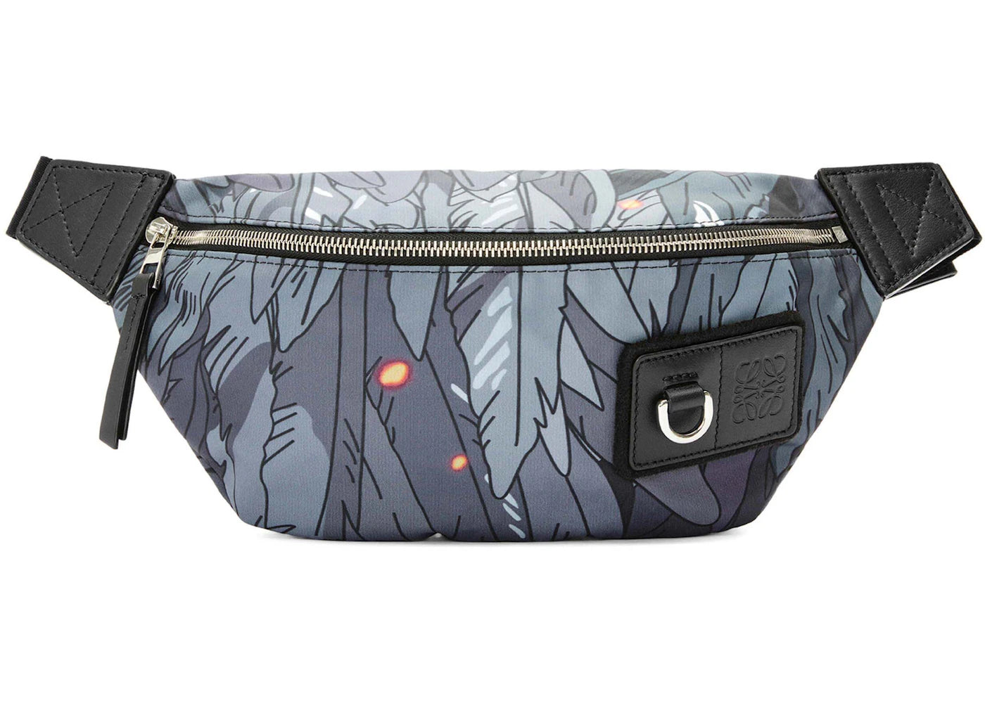 LOEWE x Howls Howl Bumbag In Nylon Black