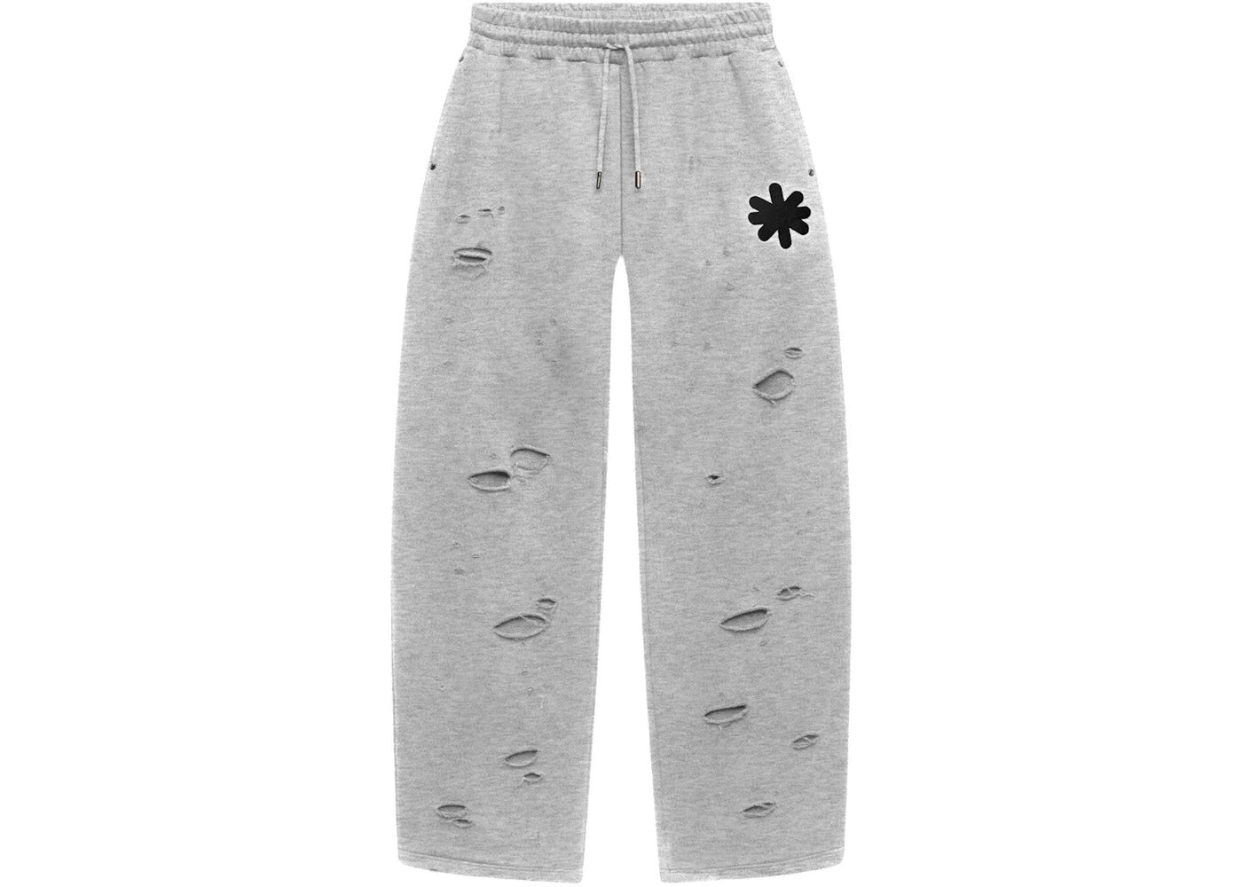 LOSTSHDWS DSTRY Double Layer Logo Sweatpant Heather Grey