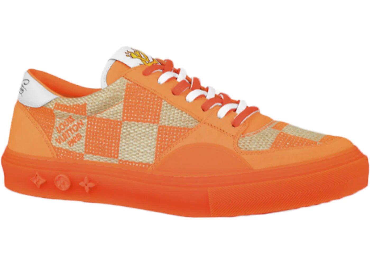 LV Ollie Fluorescent Orange Damier SS21