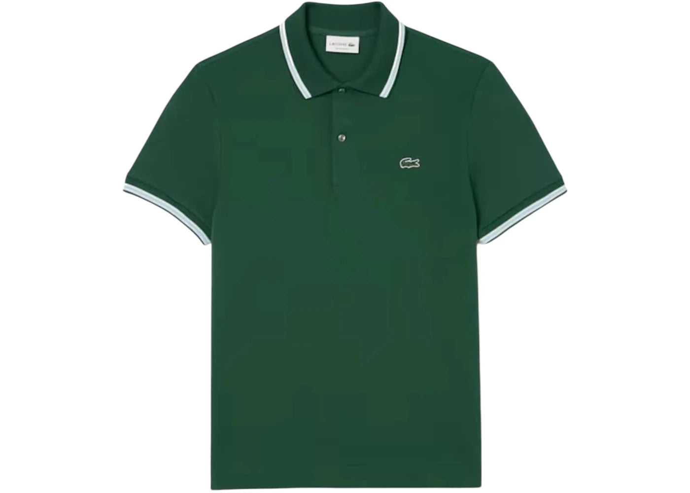Lacoste Regular Fit Trim Accent Polo Shirt Green