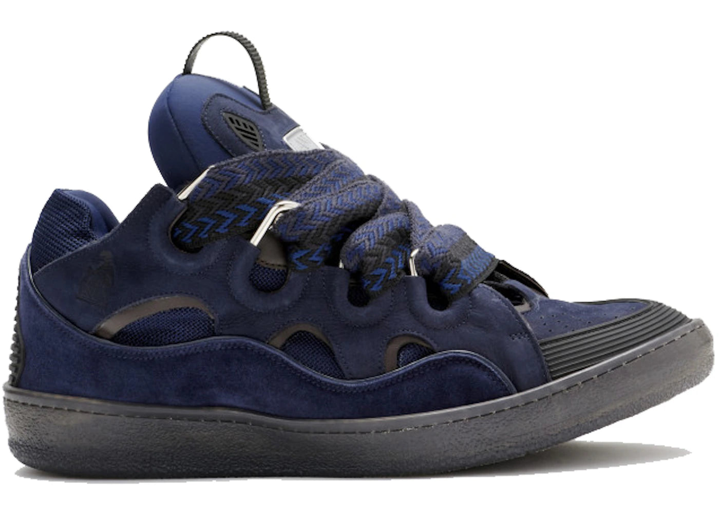 Lanvin Curb Sneaker Navy Blue