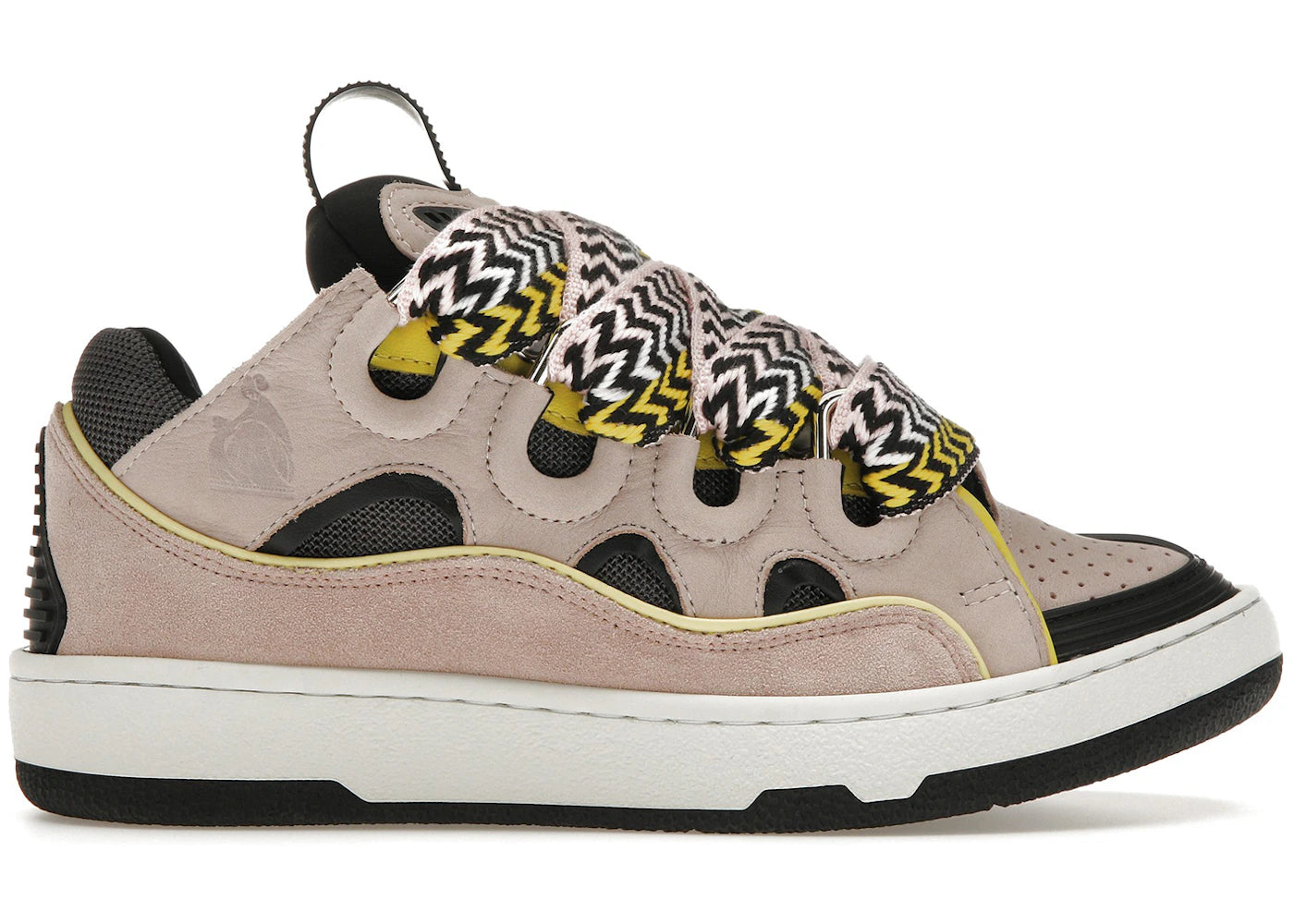 Lanvin Curb Sneaker Pink Black Yellow (Women's)