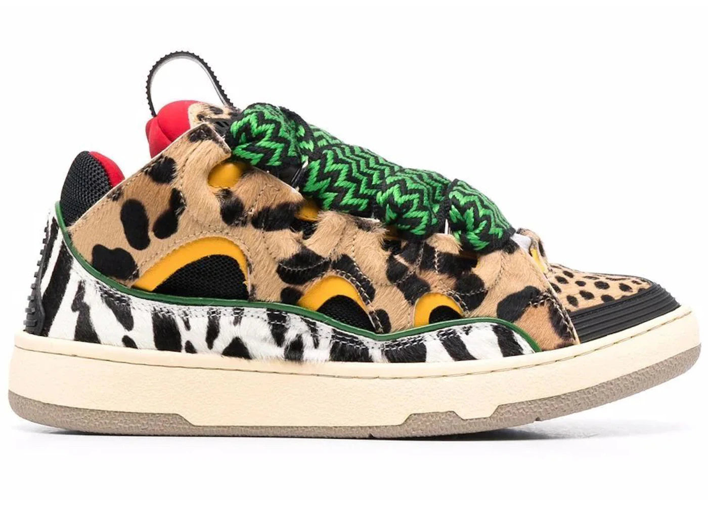 Lanvin Curb Sneakers Leopard Print (Women's)