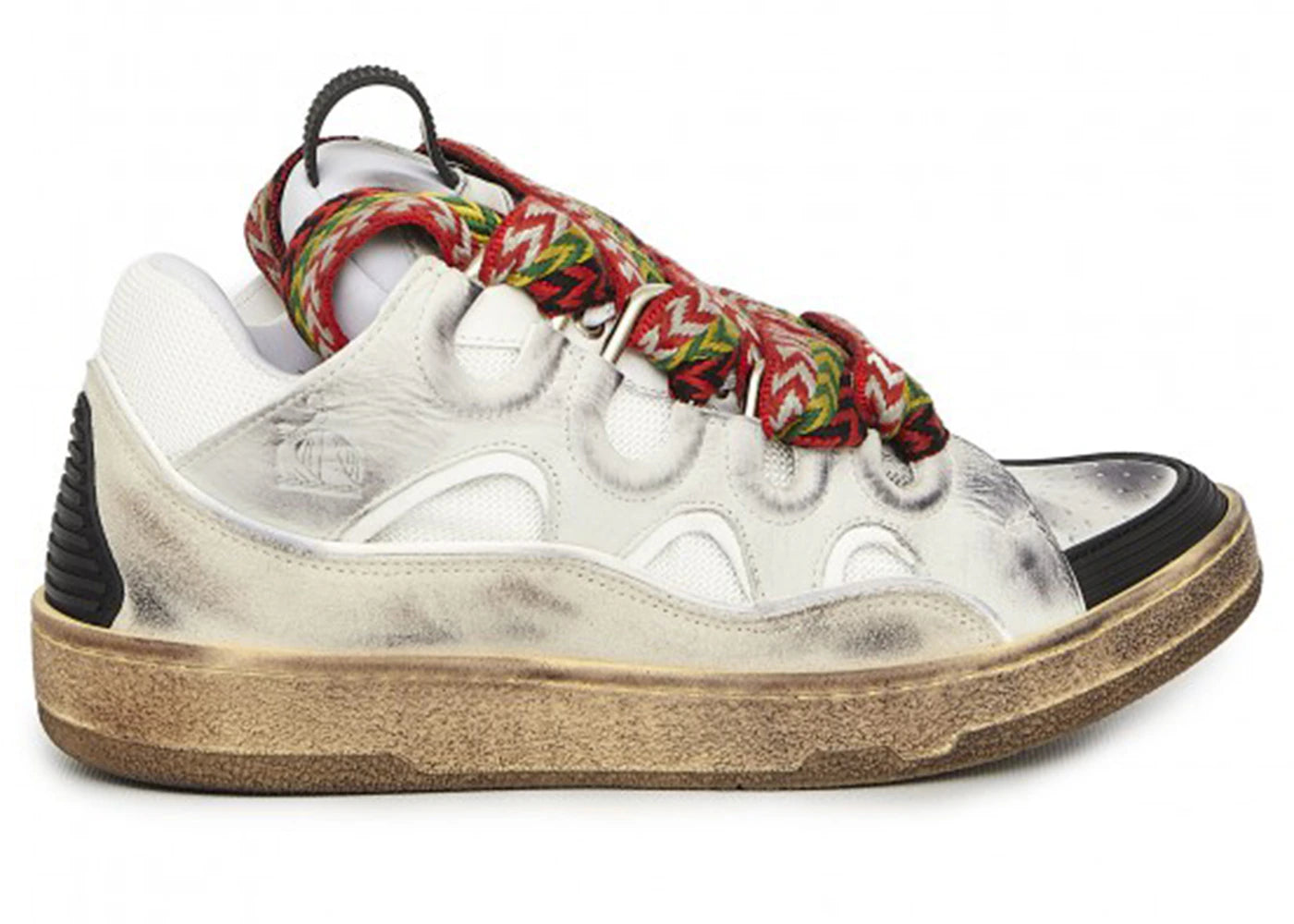 Lanvin Curb Sneakers Vintage White