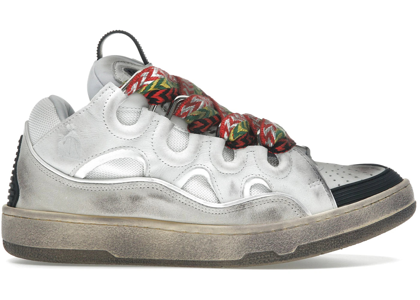 Lanvin Leather Curb Vintage White Multi
