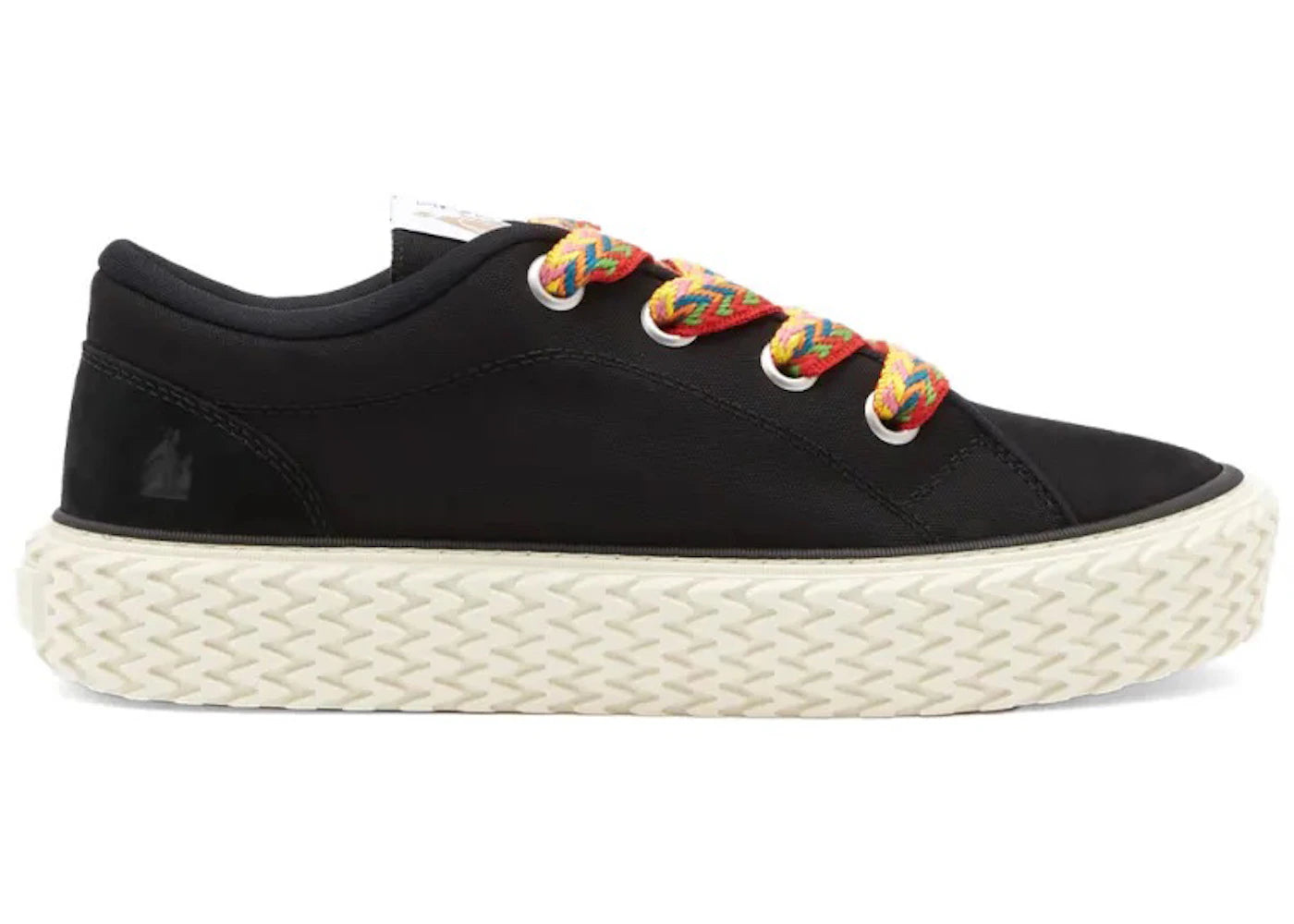 Lanvin Low Top Vulcanized Sneaker Black