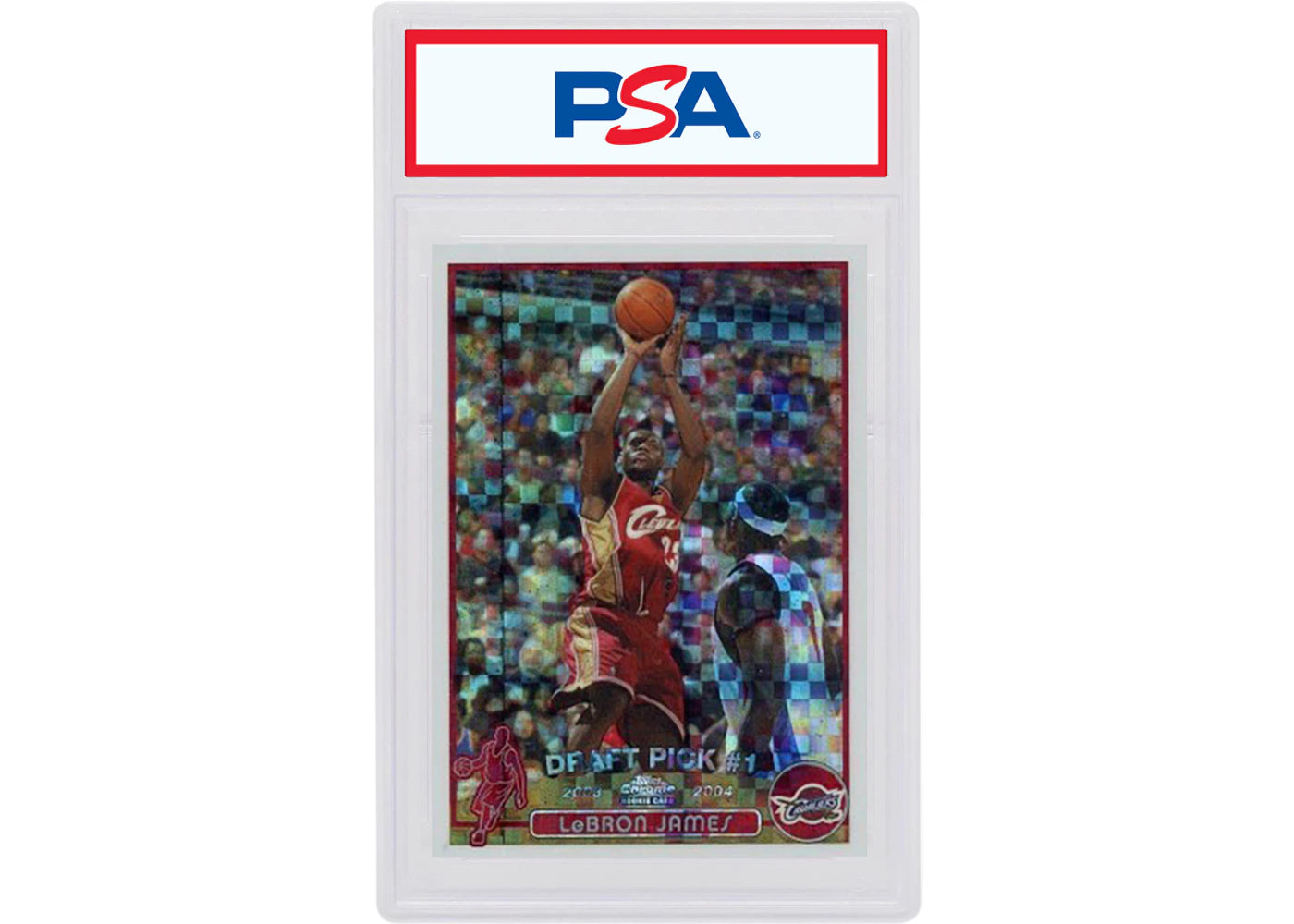LeBron James 2003 Topps Chrome Rookie X-Fractor /220 #111 (PSA or BGS Graded)