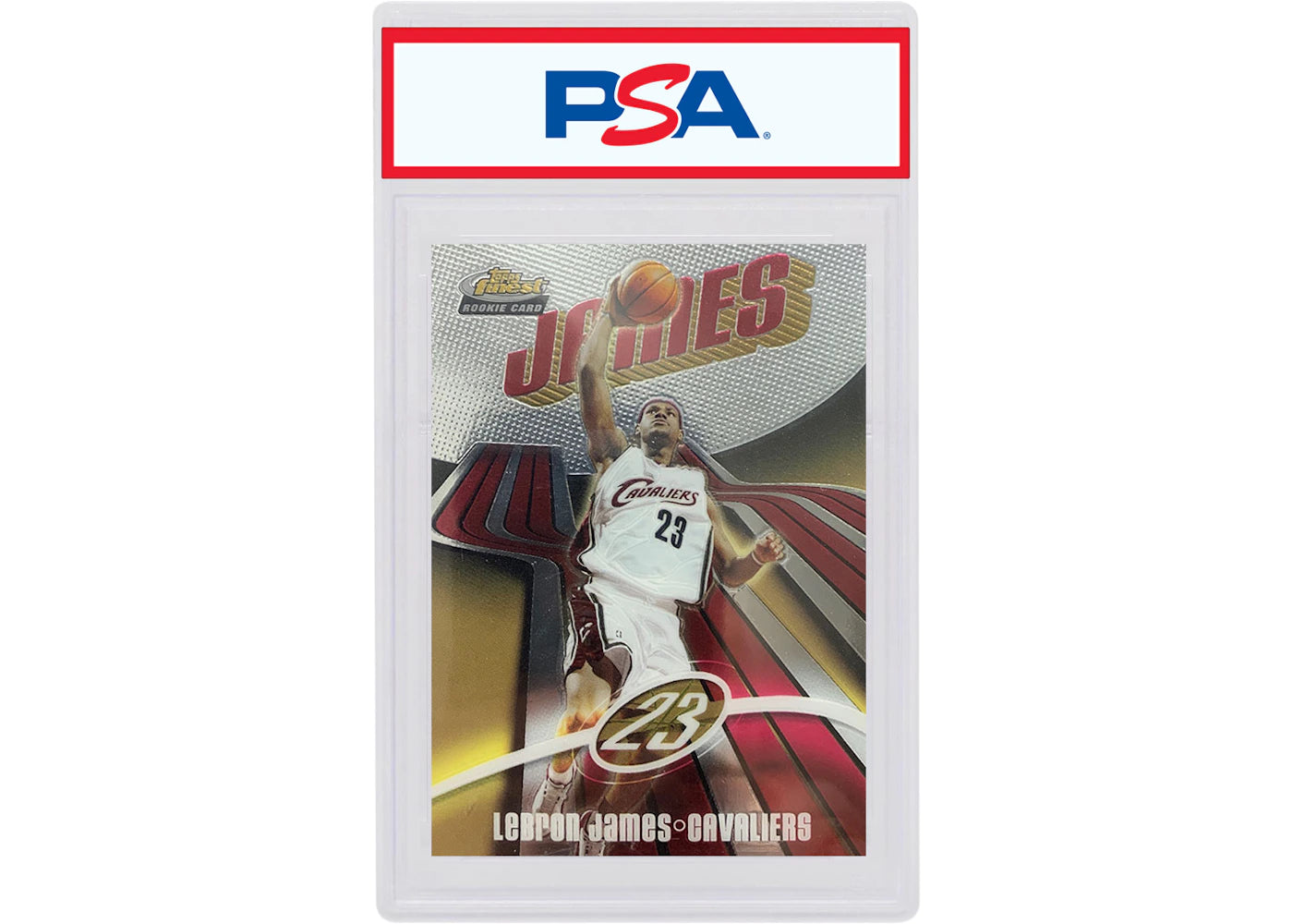 LeBron James 2003 Topps Finest Rookie #133 (PSA or BGS Graded)