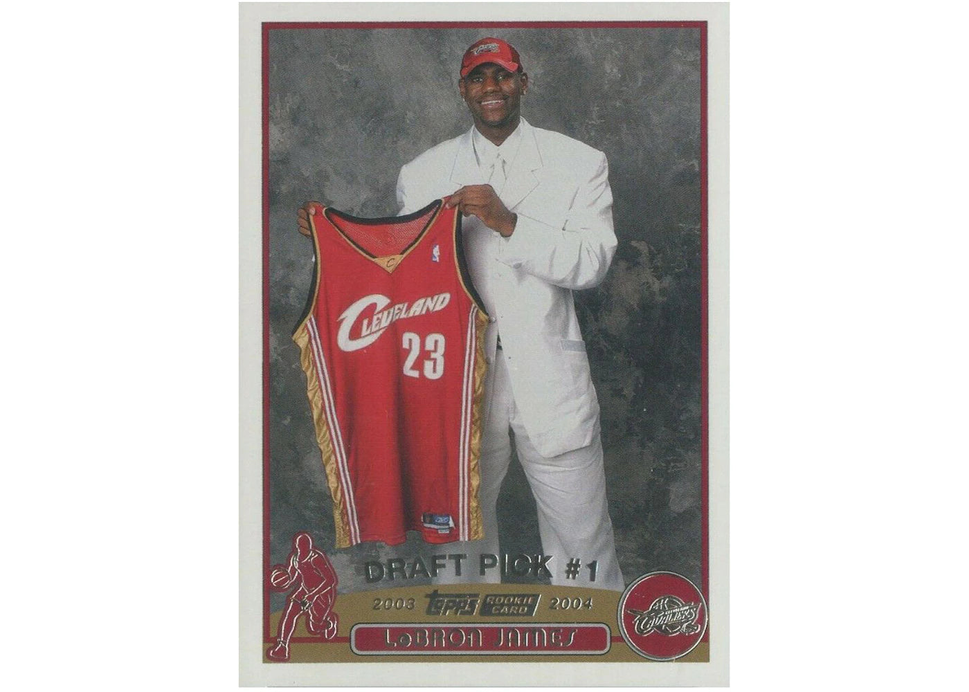LeBron James 2003 Topps Rookie #221 (Ungraded)
