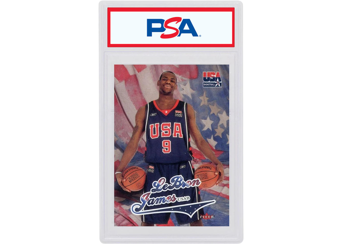 LeBron James 2004 Skybox USA Basketball #USAB (PSA or BGS Graded)