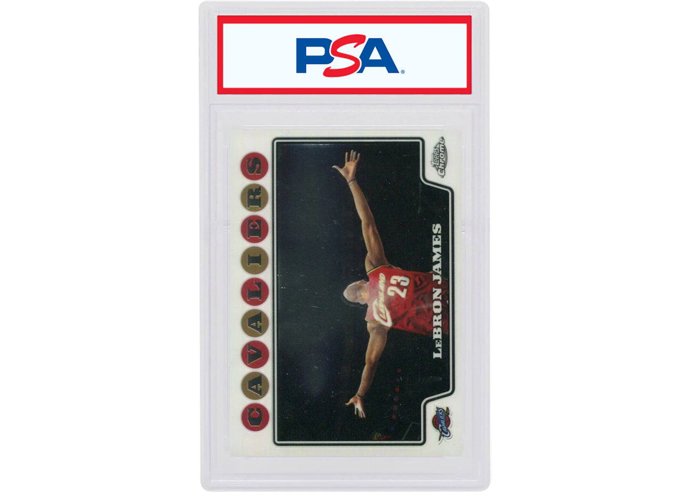 LeBron James 2008 Topps Chrome #23 (PSA or BGS Graded)