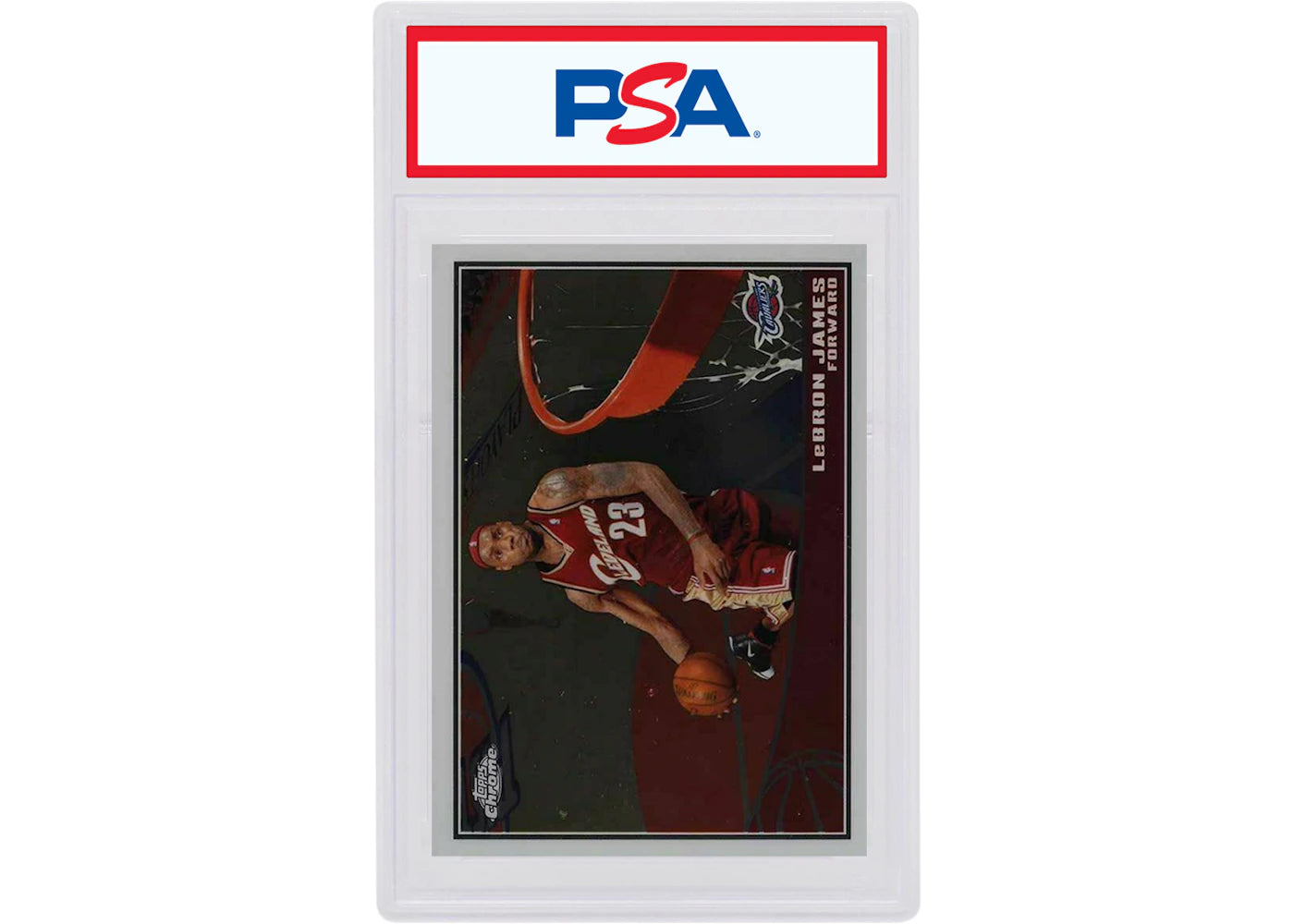 LeBron James 2009 Topps Chrome /999 #16 (PSA or BGS Graded)