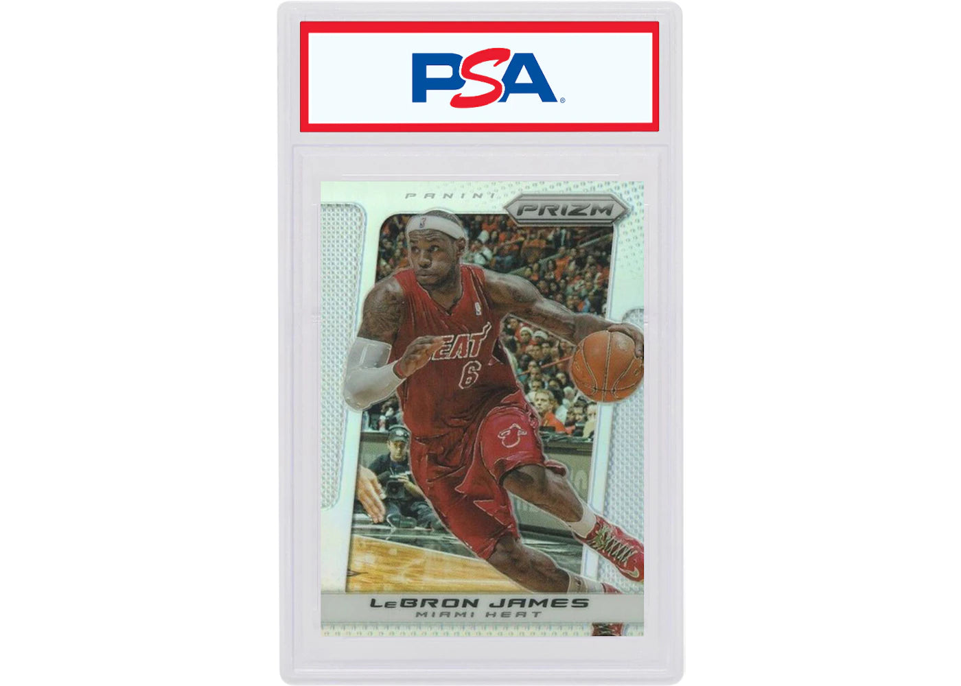 LeBron James 2013 Panini Prizm Silver #65 (PSA or BGS Graded)