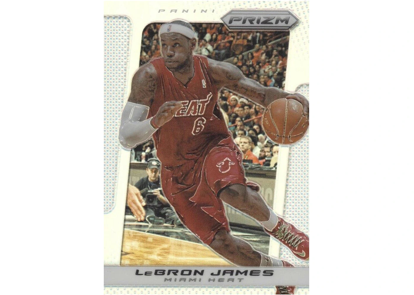 LeBron James 2013 Panini Prizm Silver #65 (Ungraded)