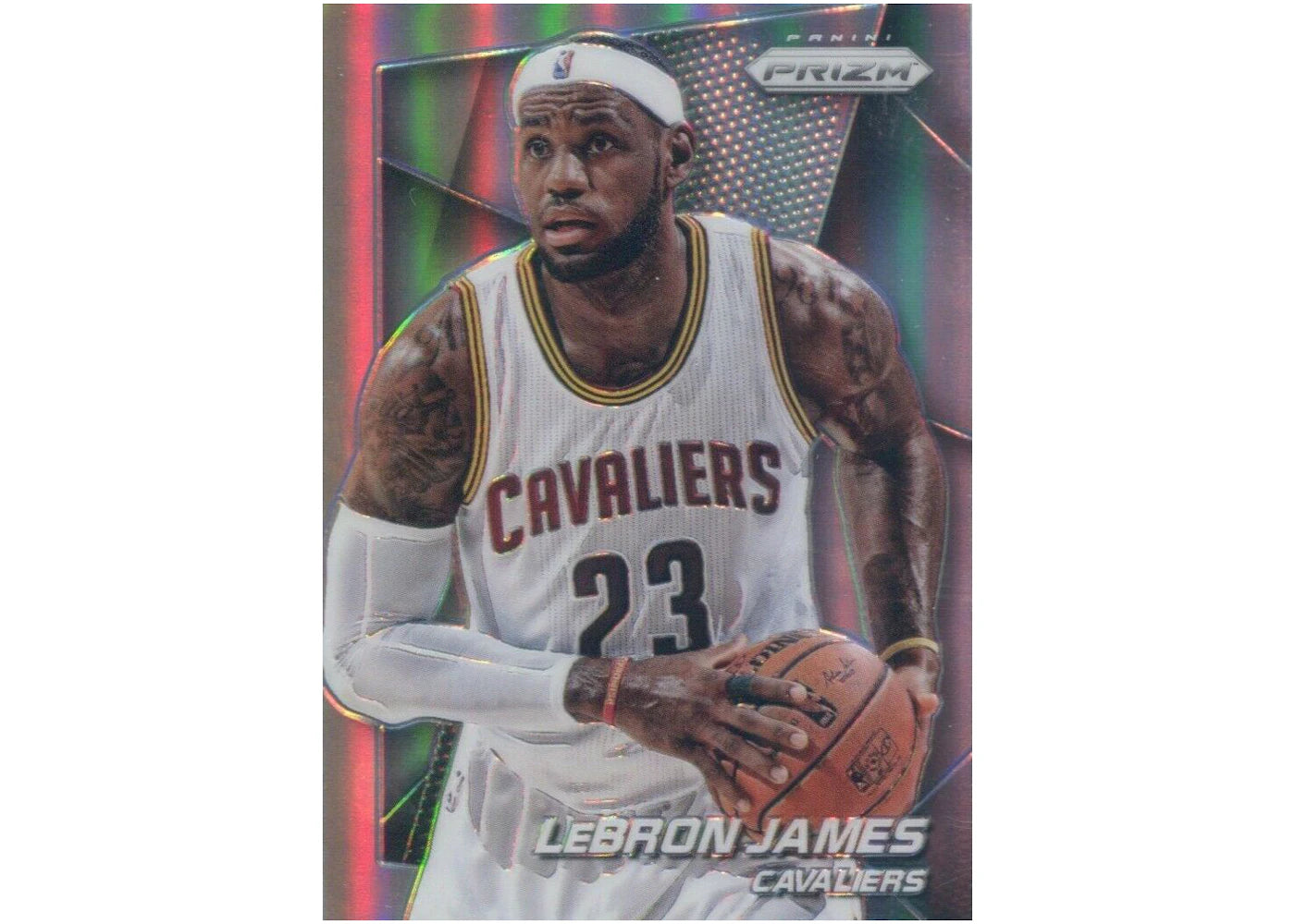 LeBron James 2014 Panini Prizm Silver #48 (Ungraded)