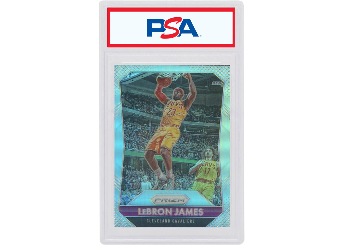 LeBron James 2015 Panini Prizm Silver #125 (PSA or BGS Graded)