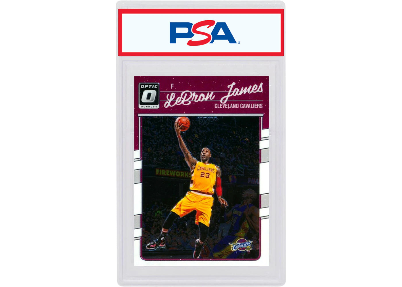 LeBron James 2016 Donruss Optic #15 (PSA or BGS Graded)