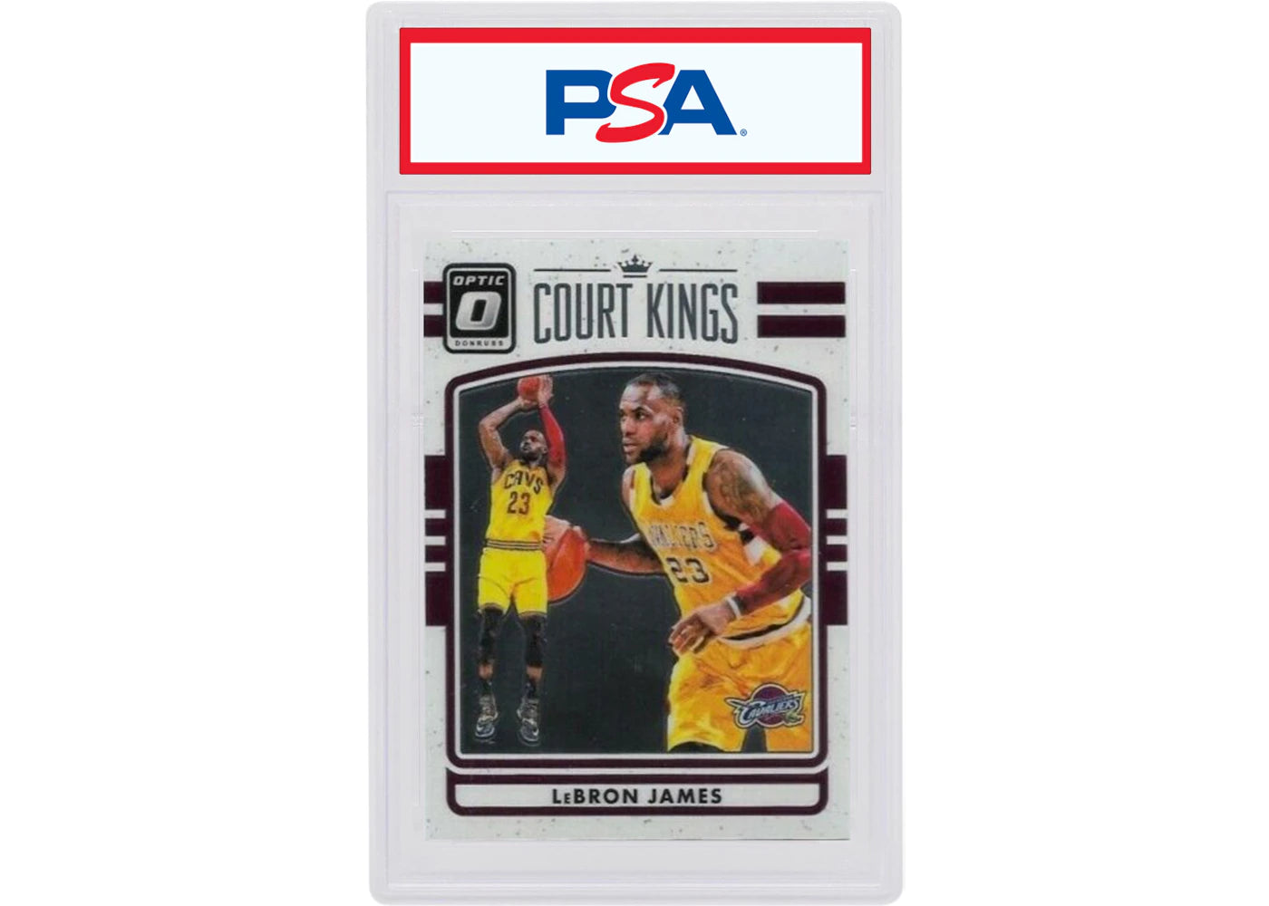 LeBron James 2016 Donruss Optic Court Kings #1 (PSA or BGS Graded)