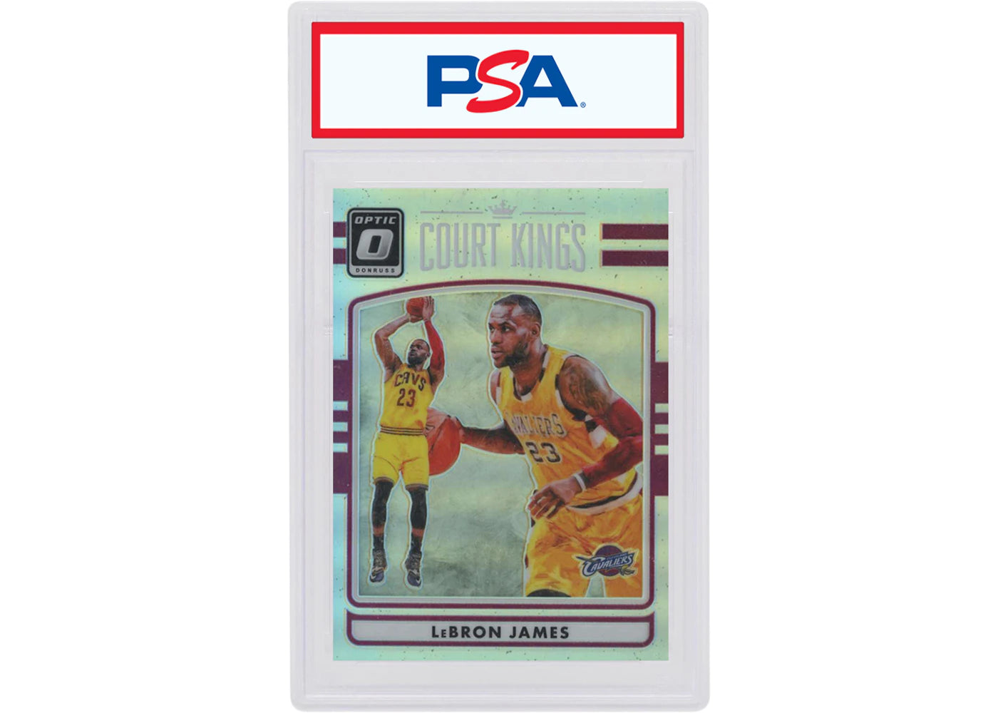 LeBron James 2016 Donruss Optic Court Kings Holo #1 (PSA or BGS Graded)