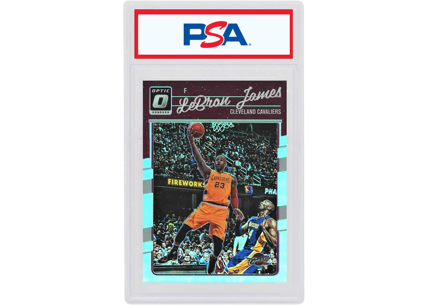 LeBron James 2016 Donruss Optic Holo #15 (PSA or BGS Graded)