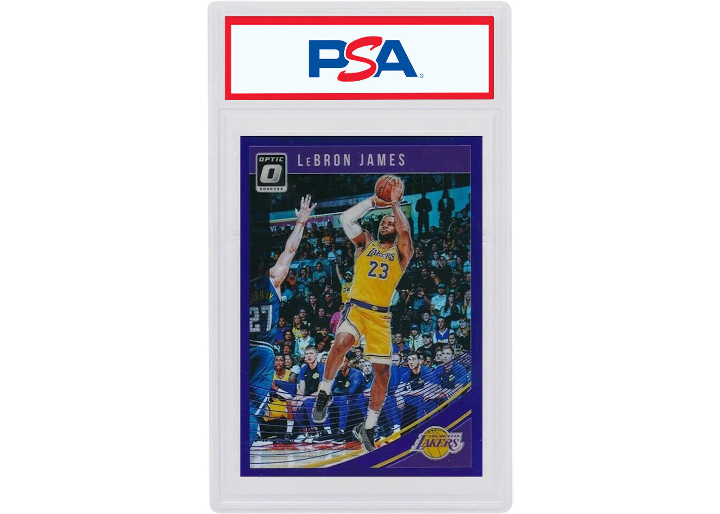 LeBron James 2018 Donruss Optic Purple #94 (PSA or BGS Graded)