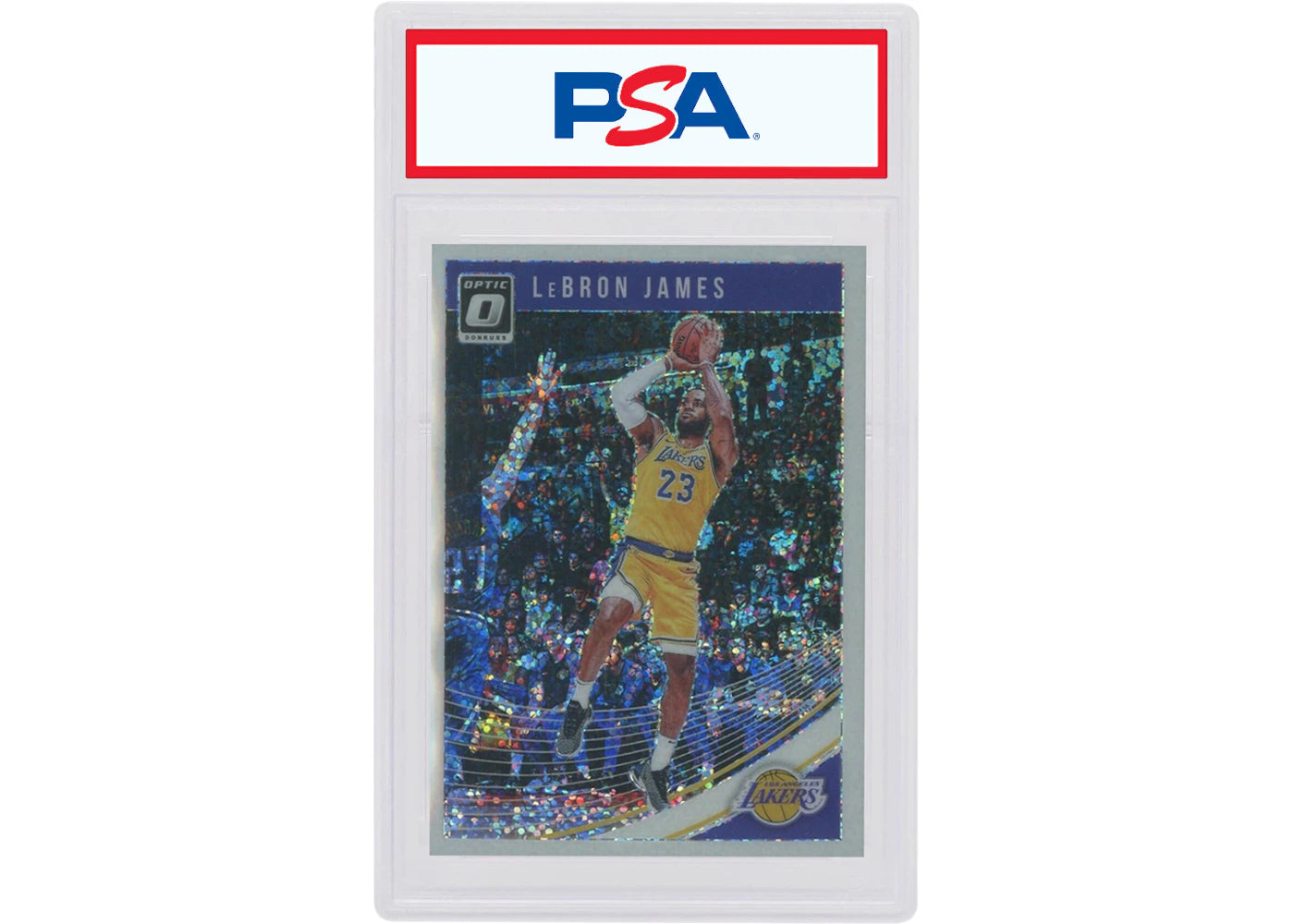 LeBron James 2018 Donruss Optic White Sparkle #94 (PSA or BGS Graded)