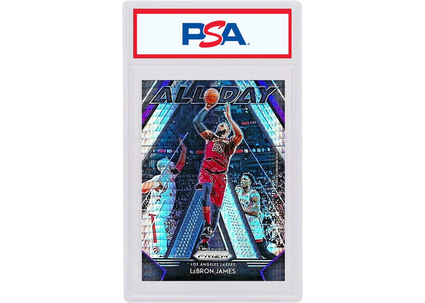 LeBron James 2018 Panini Prizm All Day Hyper #10 (PSA or BGS Graded)