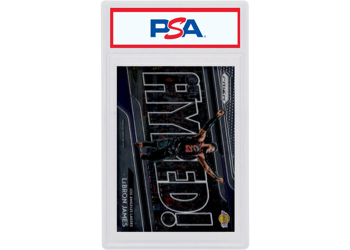 LeBron James 2018 Panini Prizm Get Hyped! #4 (PSA or BGS Graded)