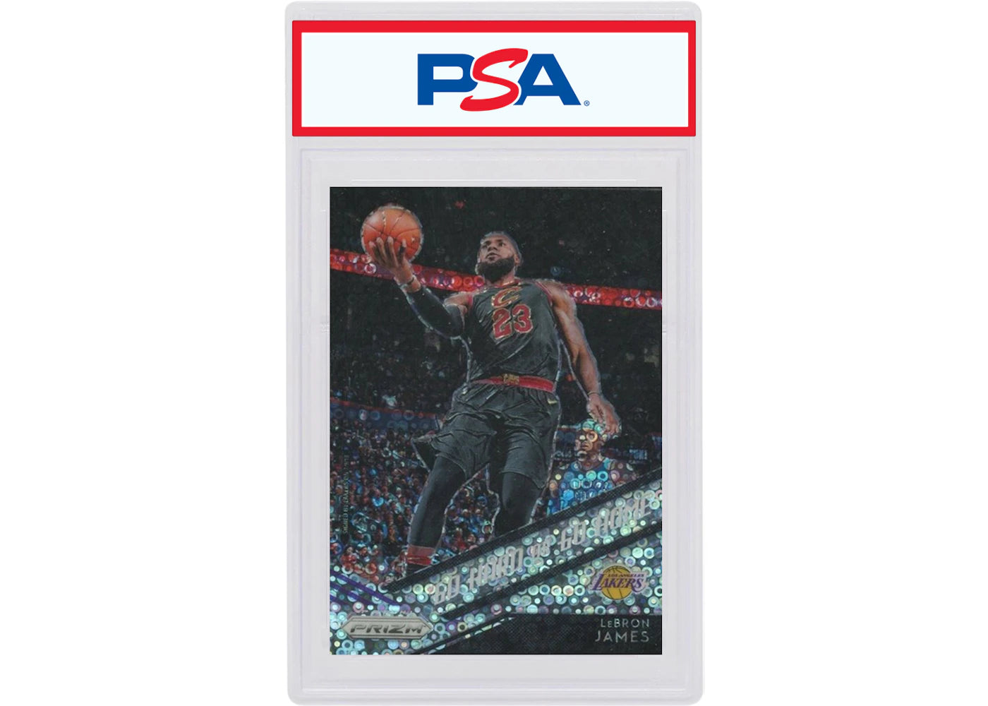 LeBron James 2018 Panini Prizm Go Hard or Go Home Fast Break #2 (PSA or BGS Graded)